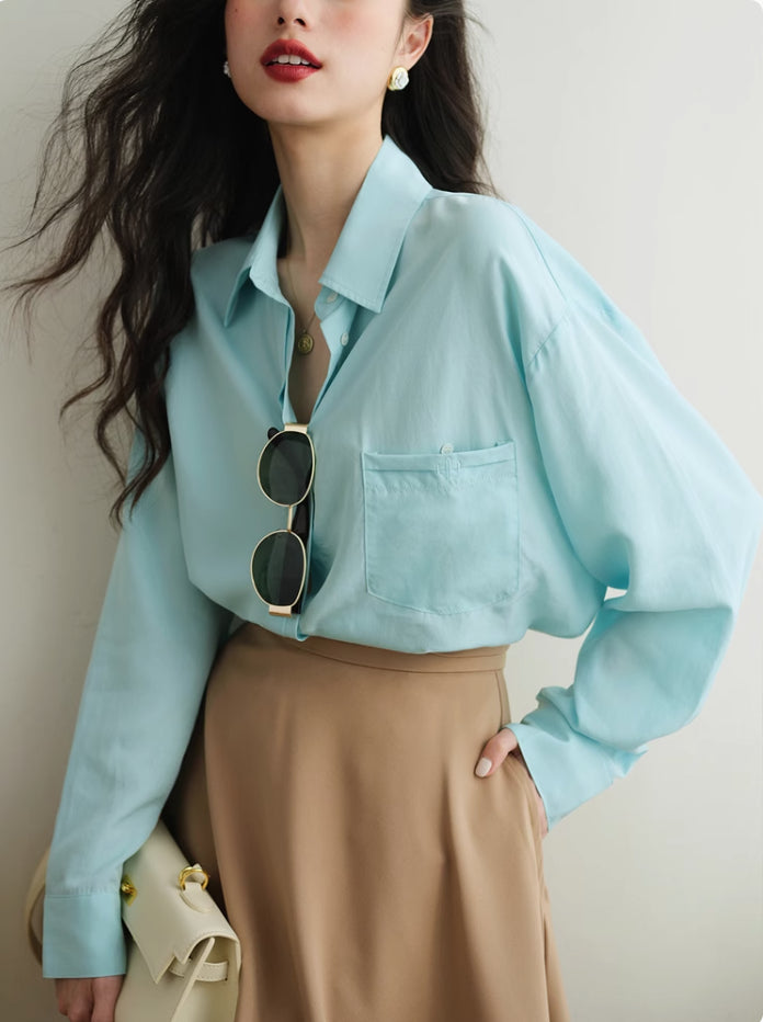 Spring New Simple Loose Casual Top — mode femme