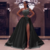 Robe Soirée Asymétrique Une Épaule - Élégance Intemporelle