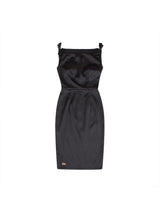 Robe Satin Slim Vintage Style Audrey Hepburn – Élégance Rétro