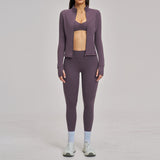 Ensemble Casual Zippé – Confort & Style Féminin Moderne