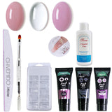 Nail Art Uni Extension Glue Set - Formule Professionnelle Premium