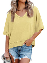T-Shirt Premium Teinte Unie — livraison gratuite