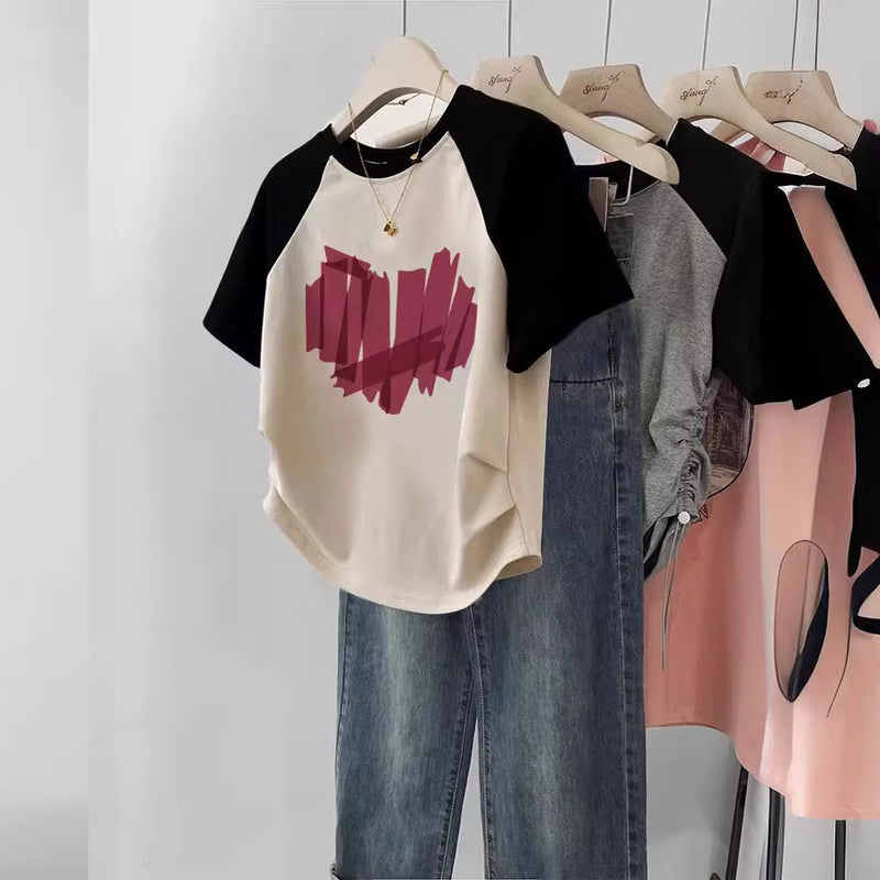 Women's Gentle Sweet And Spicy Short T-shirt — mode femme