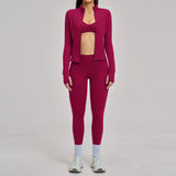 Ensemble Casual Zippé – Confort & Style Féminin Moderne