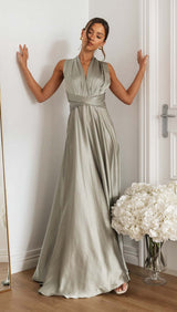 Robe Croisée Mode Estivale Féminine – Légèreté & Fraîcheur