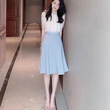 Silk Silk White Shirt Women Design Chiffon Shirt — mode femme