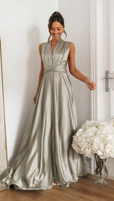 Robe Croisée Mode Estivale Féminine – Légèreté & Fraîcheur