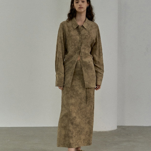 Jupe Tencel Slim Éco-Responsable - Douceur Naturelle