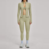 Ensemble Casual Zippé – Confort & Style Féminin Moderne