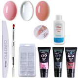Nail Art Uni Extension Glue Set - Formule Professionnelle Premium
