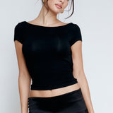 European And American Ins Style Hot Girl Sexy Big Backless R — boutique en ligne