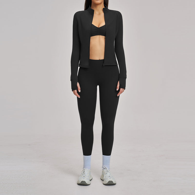 Ensemble Casual Zippé – Confort & Style Féminin Moderne