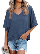 T-Shirt Premium Teinte Unie — VELORA