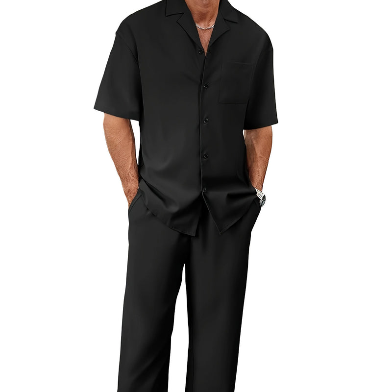 Costume Revers Court - Élégance Urbaine pour Homme