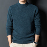 PULL HOMME AJUSTÉ CLASSIQUE MAILLE FINE PREMIUM