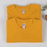 T-Chemise Coton Premium Col Rond - Manches Courtes