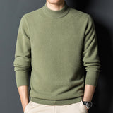 PULL HOMME AJUSTÉ CLASSIQUE MAILLE FINE PREMIUM