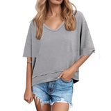 T-Shirt Premium Teinte Unie — mode femme