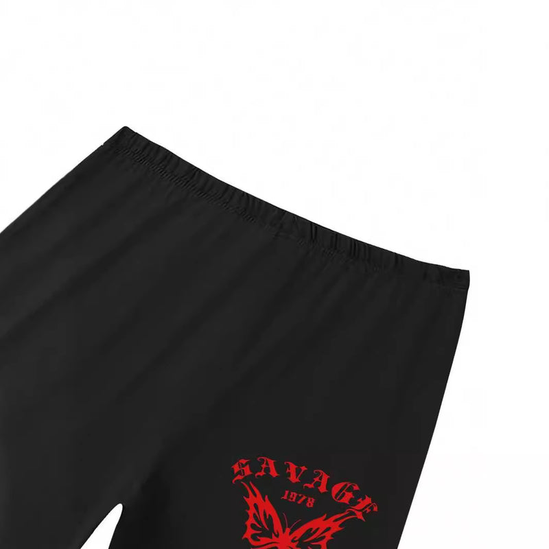 T-Shirt Graphique Papillon Savage Not Average