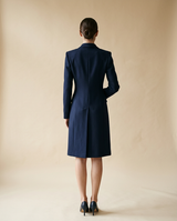 Robe Blazer Marine — dos